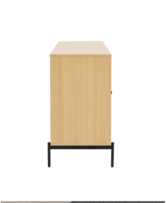 Magnolia 70.9" Wood Modern 8-Shelf Sideboard