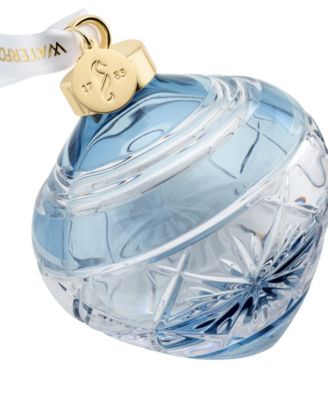 Winter Wonders Icy Blue Bauble Snowflake Ornament