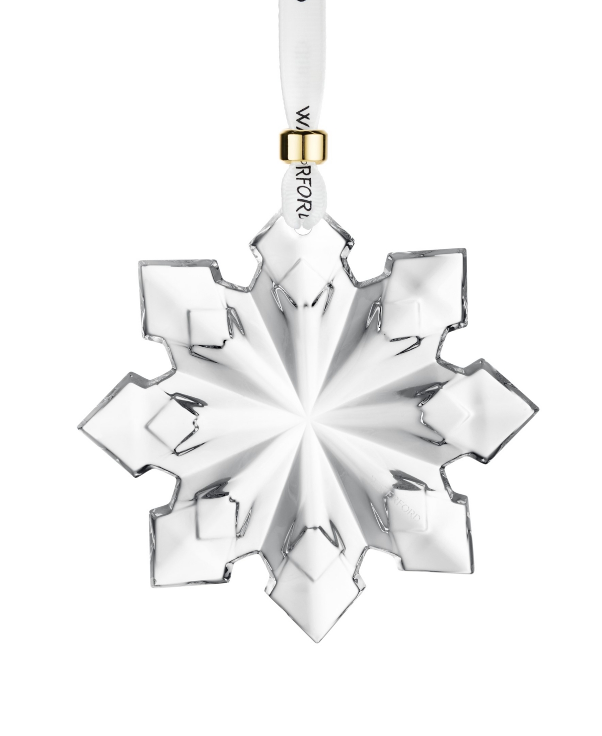 Waterford 2025 Annual Snowcrystal Tree Decoration In Transparent