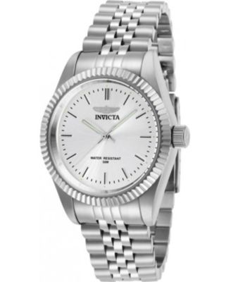 Women's 29396 Specialty Quartz 3 Hand Silver Dial Watch