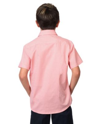 Big Boys Gingham Short Sleeve Shirt