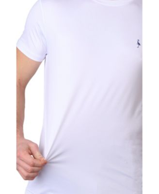 Men's Solid Melange Performance Tee