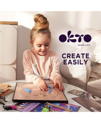 OKTO Air-Dry Clay by Numbers – Owl (11.4 x 11.4 in)