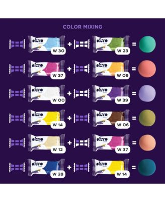 OKTO Air-Dry Clay Compound – Mix Colours L Air Clay Compound (nan)