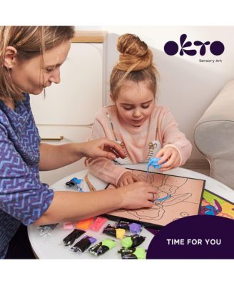 OKTO Air-Dry Clay by Numbers – Bunny (11.4 x 11.4 in)