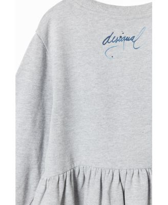 Girls's Dress with flower illustration