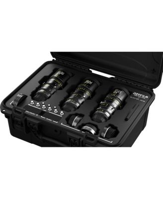 Catta Zoom FF 18-35/35-80/70-135mm T2.9 Cine 3-Lens Kit, Sony E, Black