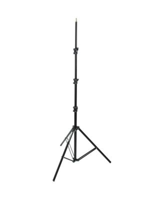 9' Basic ightstand, 4 Section, 5/8 Stud with 1/4"x20 Tip (#3333) - Bundle With Manfrotto 026 Swivel Umbrella Adapter