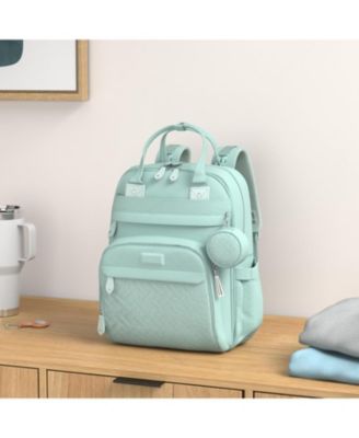 Kids Diaper Bag Backpack Stylish 40L Hands Free Bag with Changing Pad, Stroller Straps & Water-Resistant, Dark Gray, Extra Large