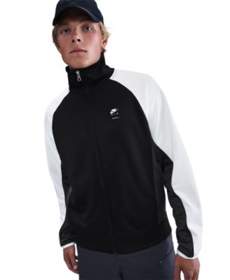 Air Men's Relaxed Fit Colorblocked Zip-Front Jacket