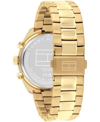 Men's Chronograph Gold Tone Stainless Steel Bracelet Watch, 40mm