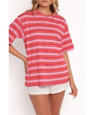 Women's Zestora Tee - Pink Red M