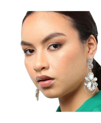 Rhinestones Drop Earrings