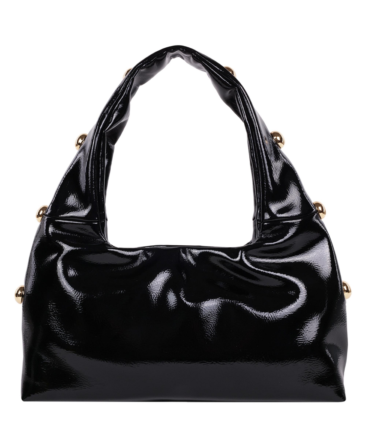 Jason Wu Studded Shoulder Bag Crackled Finish