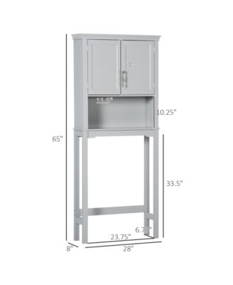 Space-Saving Bathroom Organizer Cabinet for Towels and Essentials