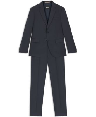 Men's 2-Piece Wool Slim-Fit Suit