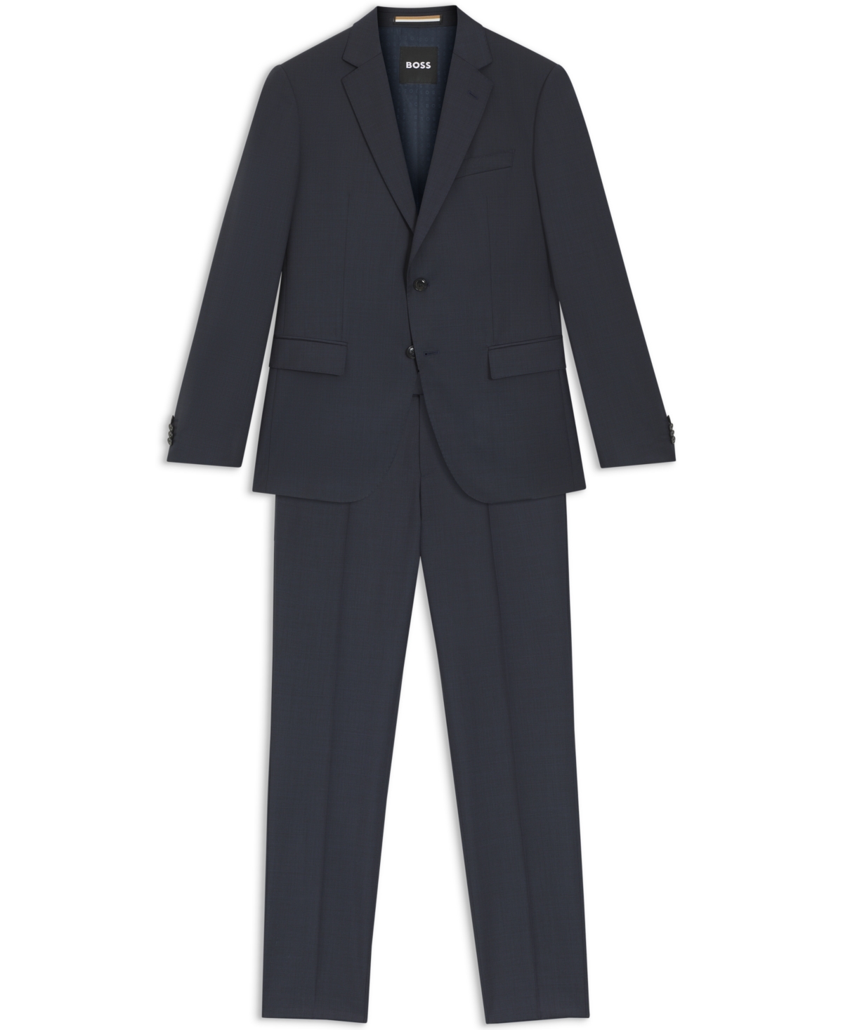Hugo Boss Boss By  Men's 2-piece Wool Slim-fit Suit In Blue