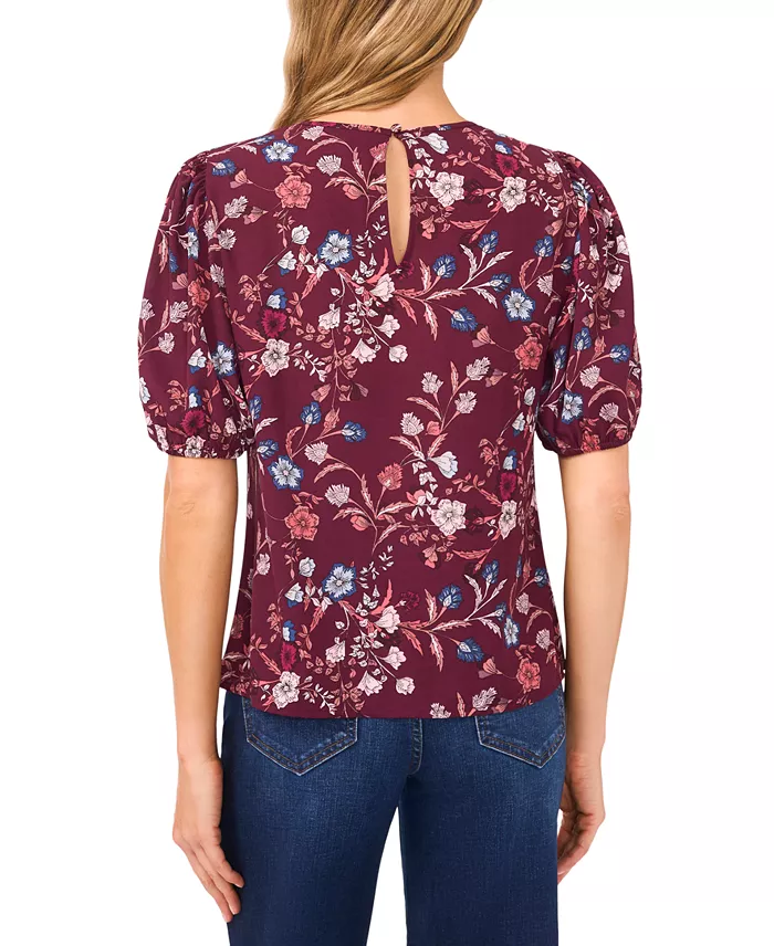 Women's Puff Sleeve Blouse - thumbnail 3