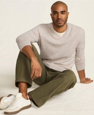 Men's Fine Gauge Cashmere V-neck Sweater