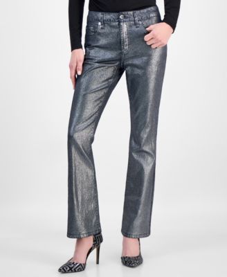 Petite Mid-Rise Bootcut Jeans 