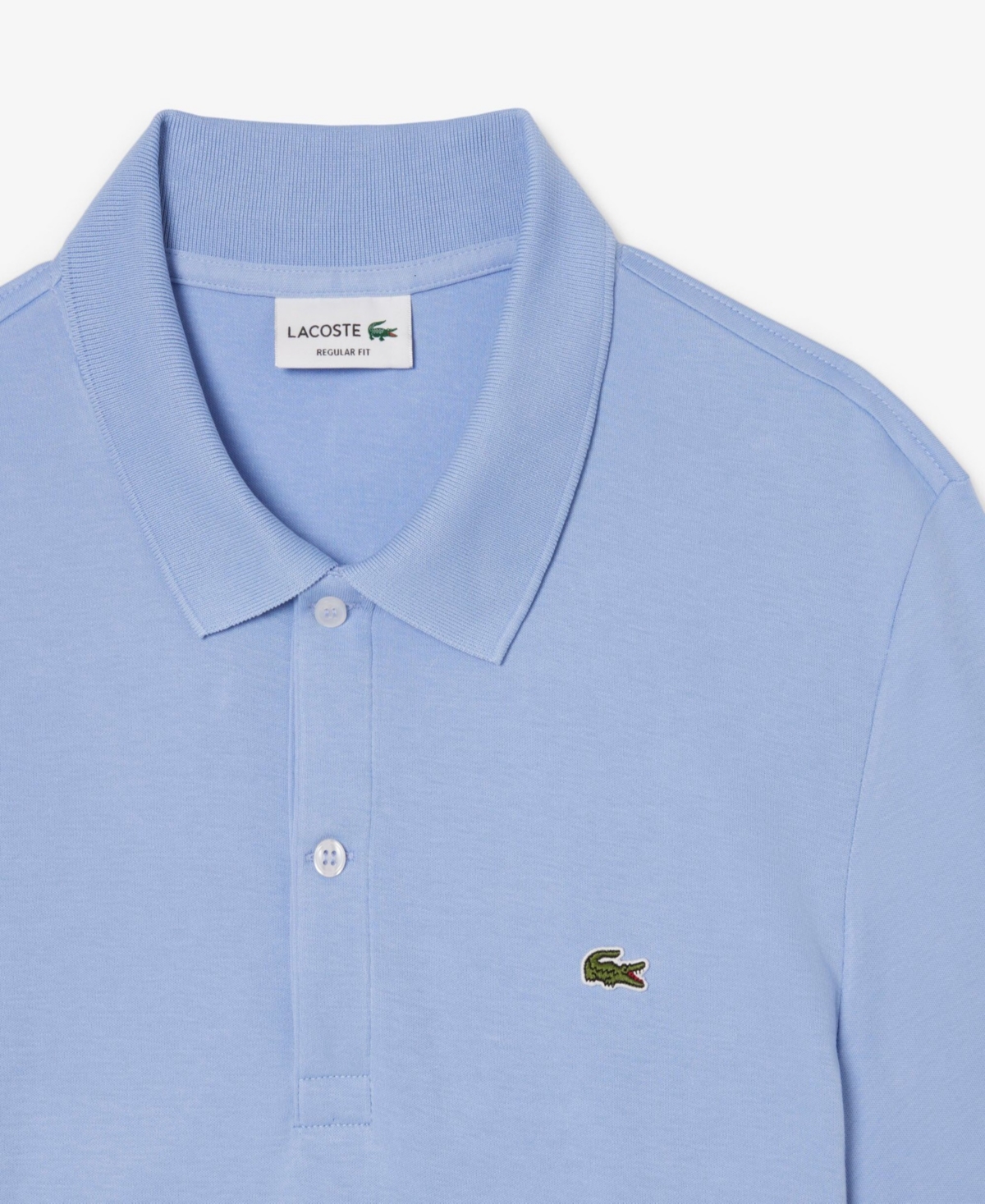 Lacoste Men's Regular Fit Soft Touch Short Sleeve Polo Shirt In Blue