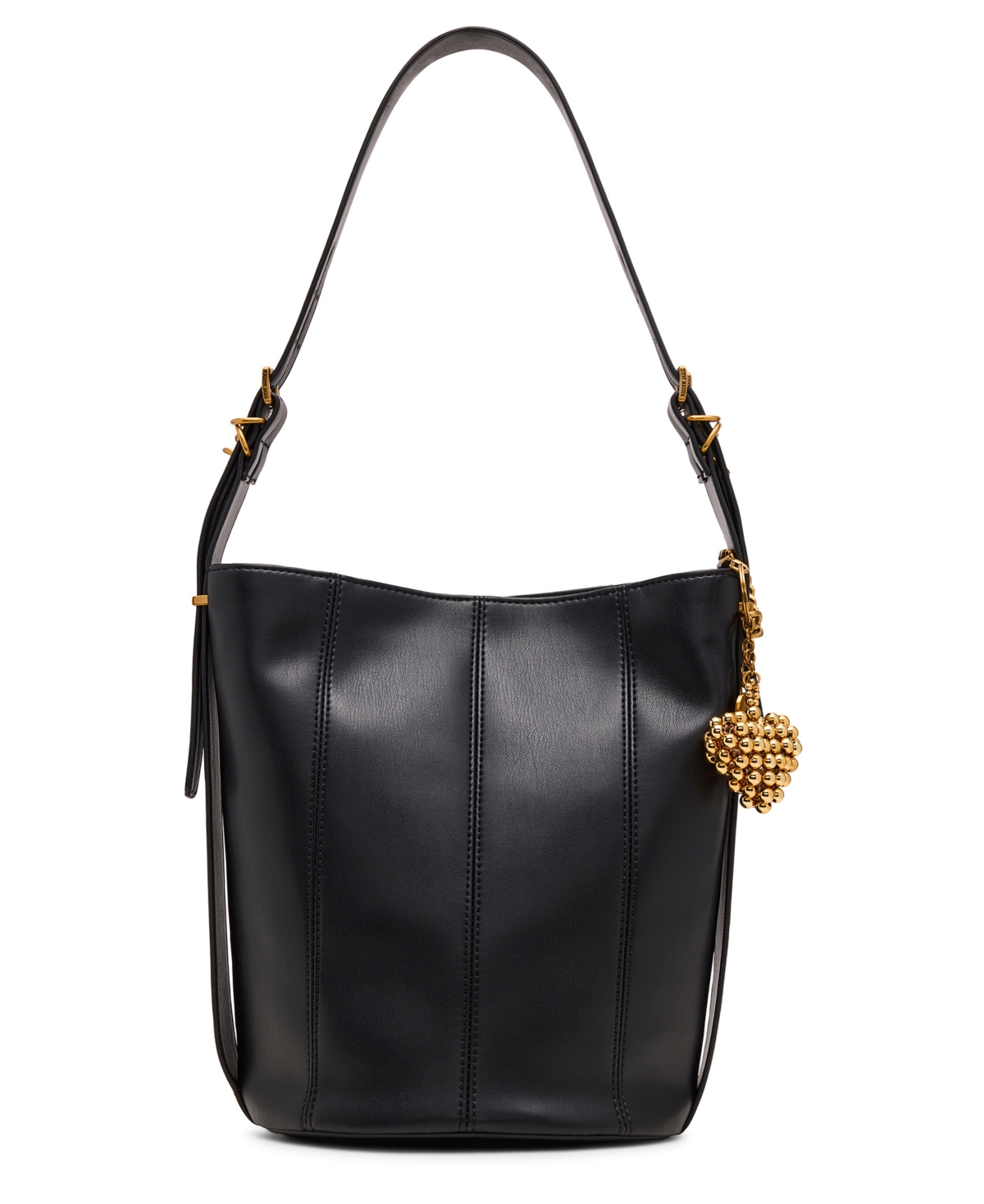 Steve Madden Bharloe Mini Bucket Bag In Black
