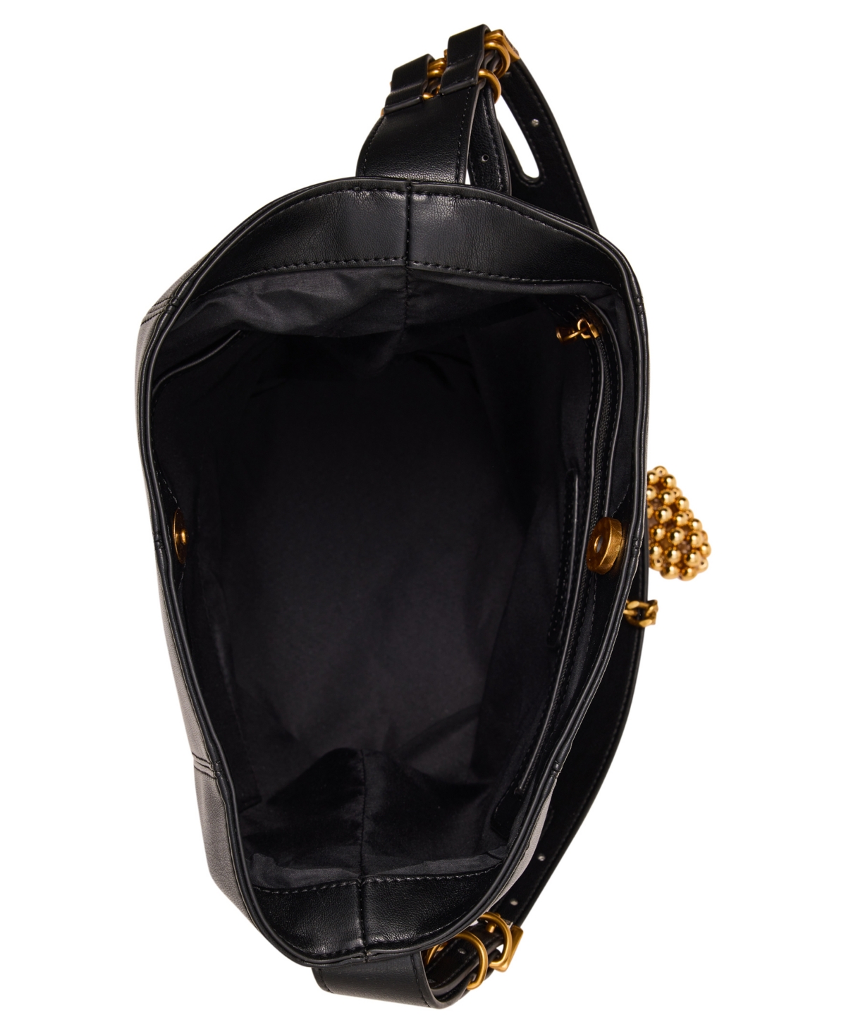 Steve Madden Bharloe Mini Bucket Bag In Black