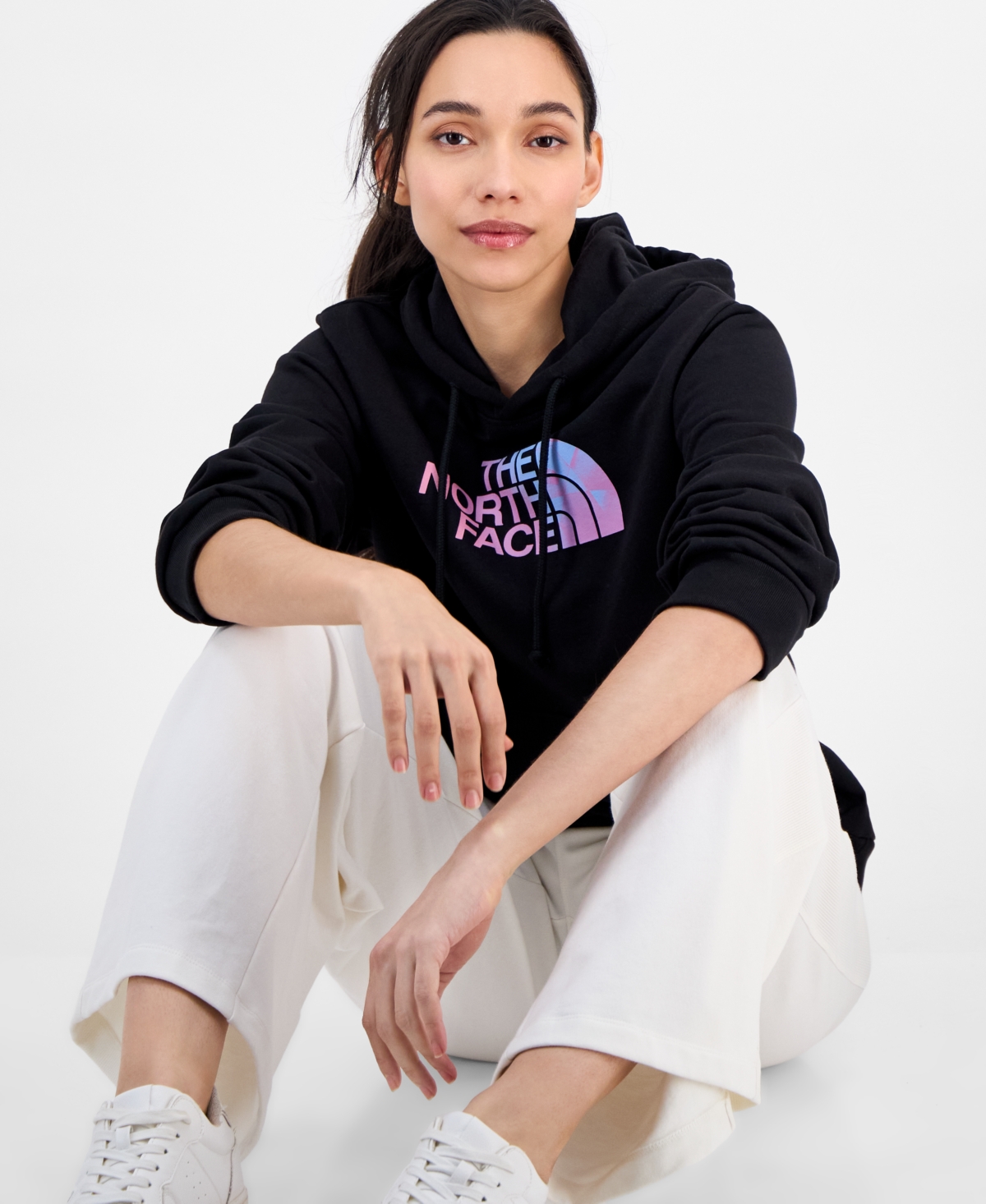 The North Face Women's Evolution Jumbo Dome Hoodie In Black