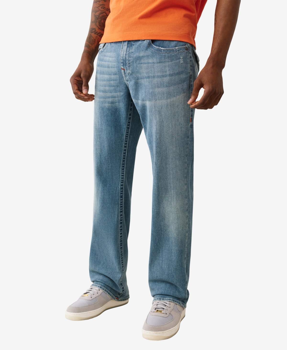 True Religion Men's Billy Flap Bootcut Jeans