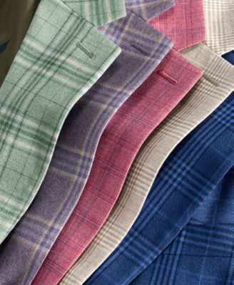 Men's Modern-Fit Plaid Blazer