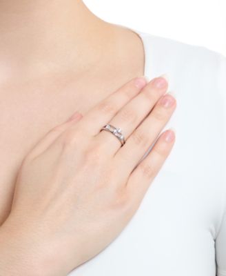 2-Piece Cubic Zirconia Stackable Ring Set (0.48 ct. t.w.) in Sterling Silver