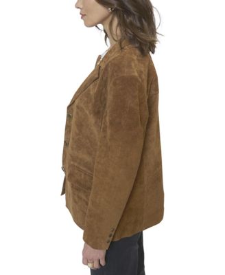 Women's Atlas Suede Bf Blazer