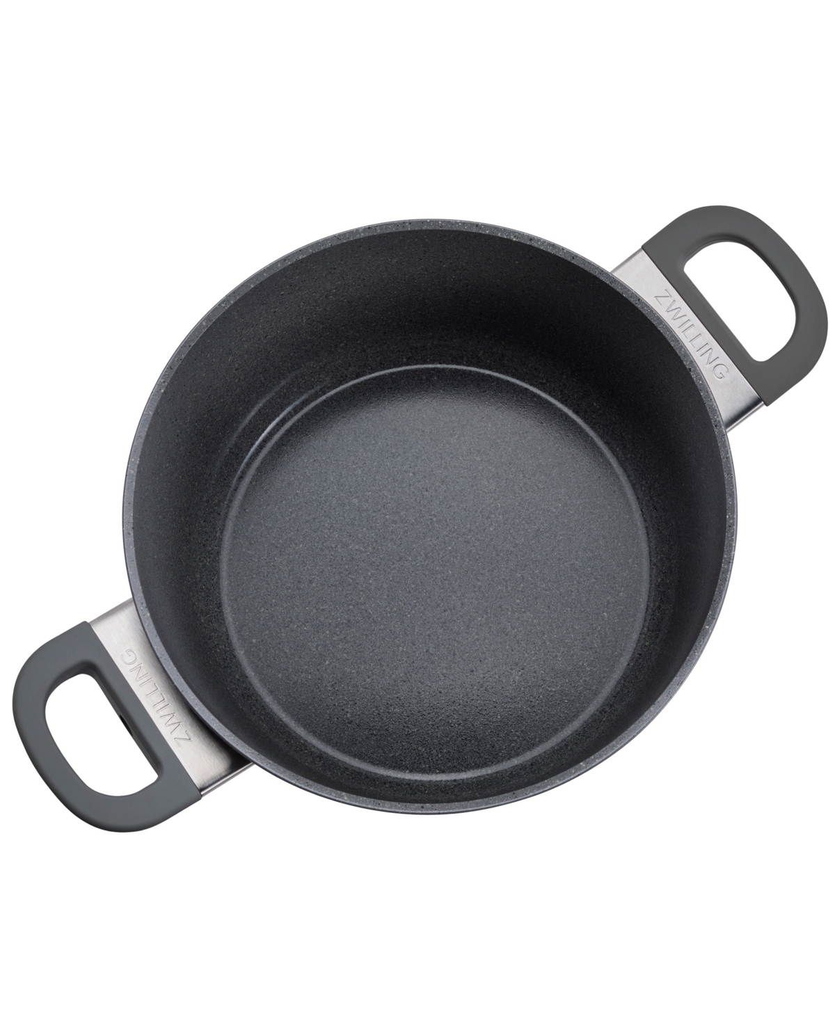 Zwilling Parma Plus Ceramic Nonstick 4.8-quart Dutch Oven With Lid In Gray