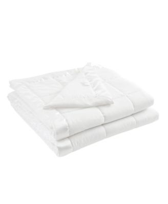 Windom Lightweight Down Alternative Satin Trim Blanket, Twin