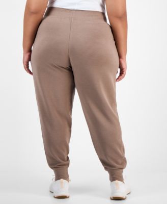 Plus Size Ottoman Jogger Pants