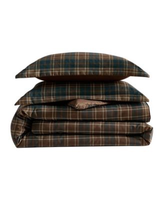 Huntley Plaid Microfiber 3-Pc. Comforter Set, Full/Queen