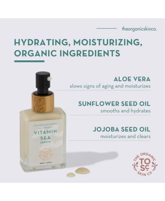 Vitamin C Serum | Rejuvenating & Hydrating Facial Serum | 1floz | The Organic Skin Co