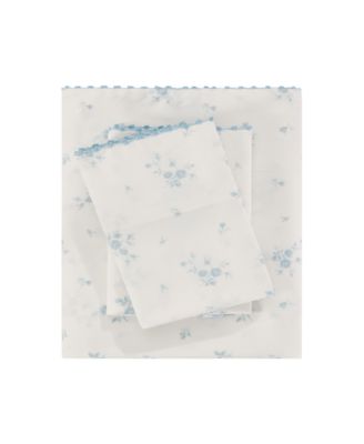 Callie Floral 200-Thread Count Cotton 4-Pc. Sheet Set, Full