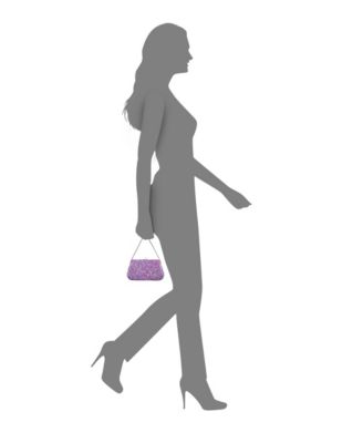 Rock Candy Minaudiere Crystal Lift Lock Clutch