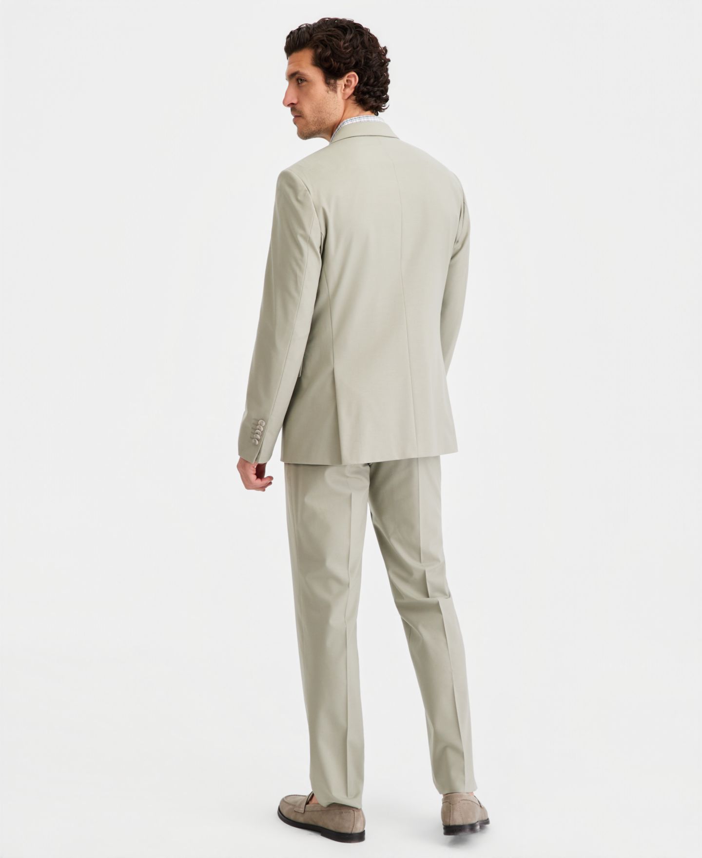 Мужские комплекты Hugo Boss Modern-Fit Suit Separates, цвет: Seagrass — фото 2