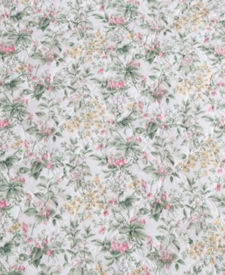 Bramble Floral Cotton 3-Pc. Quilt Set, King