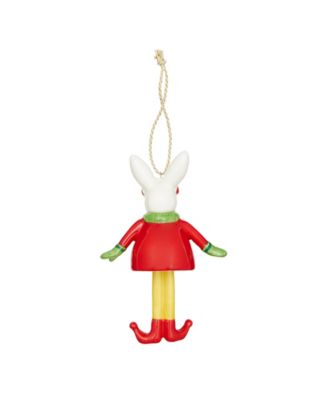 Kit Kemp Christmas Bell Bunny Ornament