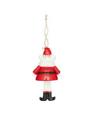Kit Kemp Christmas Bell Santa Mouse Ornament