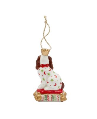Kit Kemp Christmas Staffordshire Dog Ornament