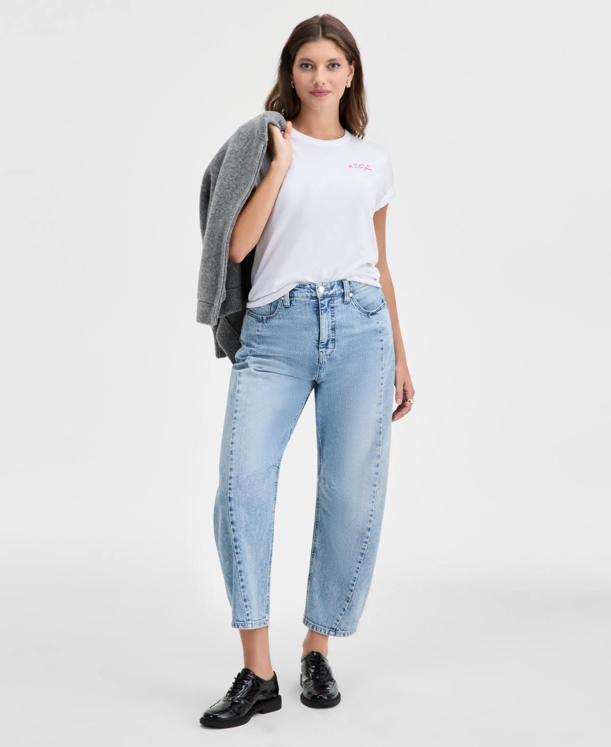 On 34th Women's Knit See You the Dance Floor Graphic T-Shirt, Macy's Exclusive