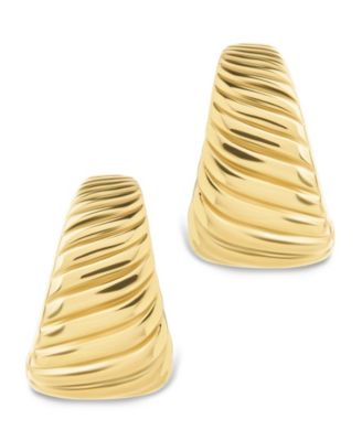 Beth Twisted Croissant Ear Cuff Earrings
