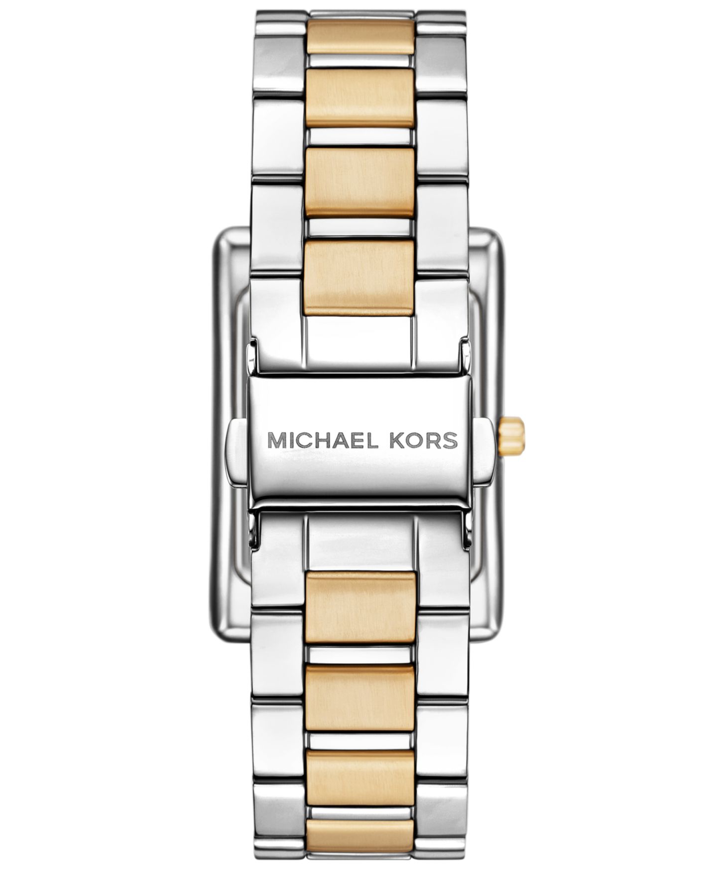 Женские часы Michael Kors Essex Three-Hand Two-Tone Stainless Steel Watch, 26x36mm — фото 2