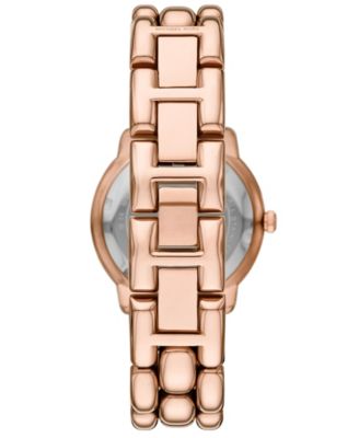 Women's Phoebe Three-Hand Rose Gold-Tone Stainless Steel Watch, 36mm