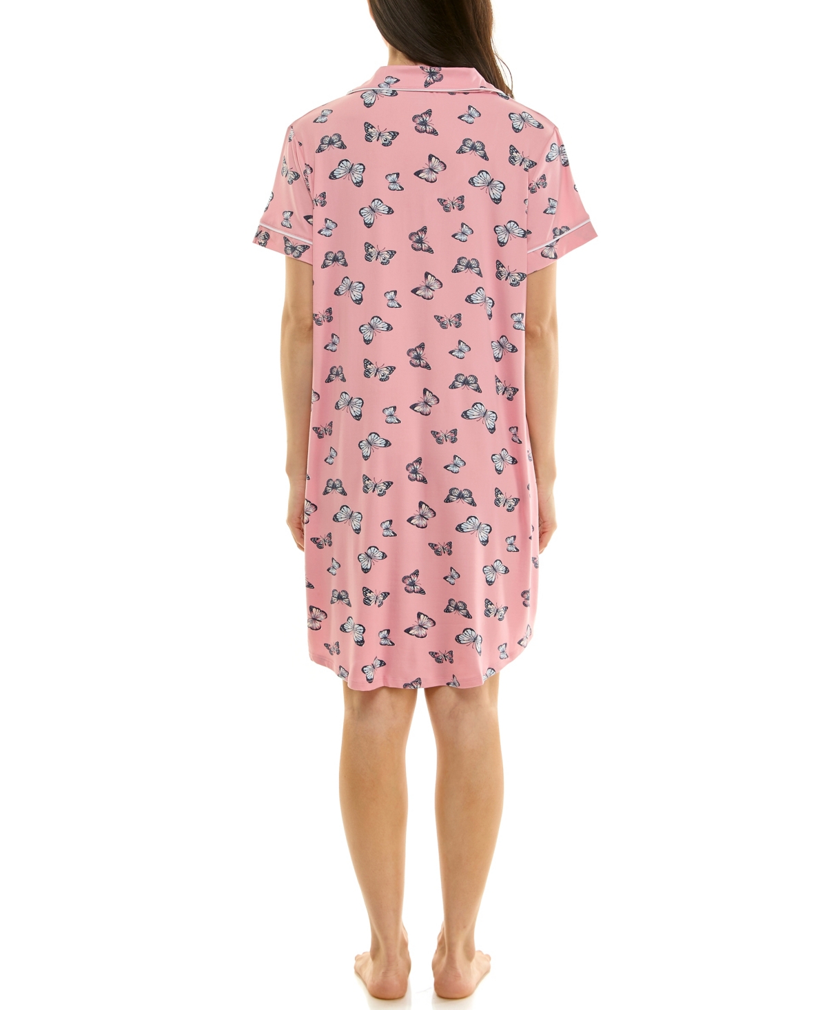 Derek Heart Women's Printed Sleepshirt In Pink