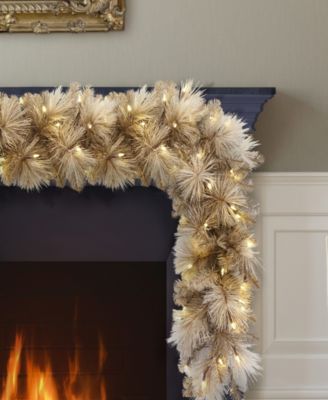 Puleo 9' Pre-Lit Artificial Garland